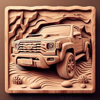 3D модель Toyota Tacoma (STL)